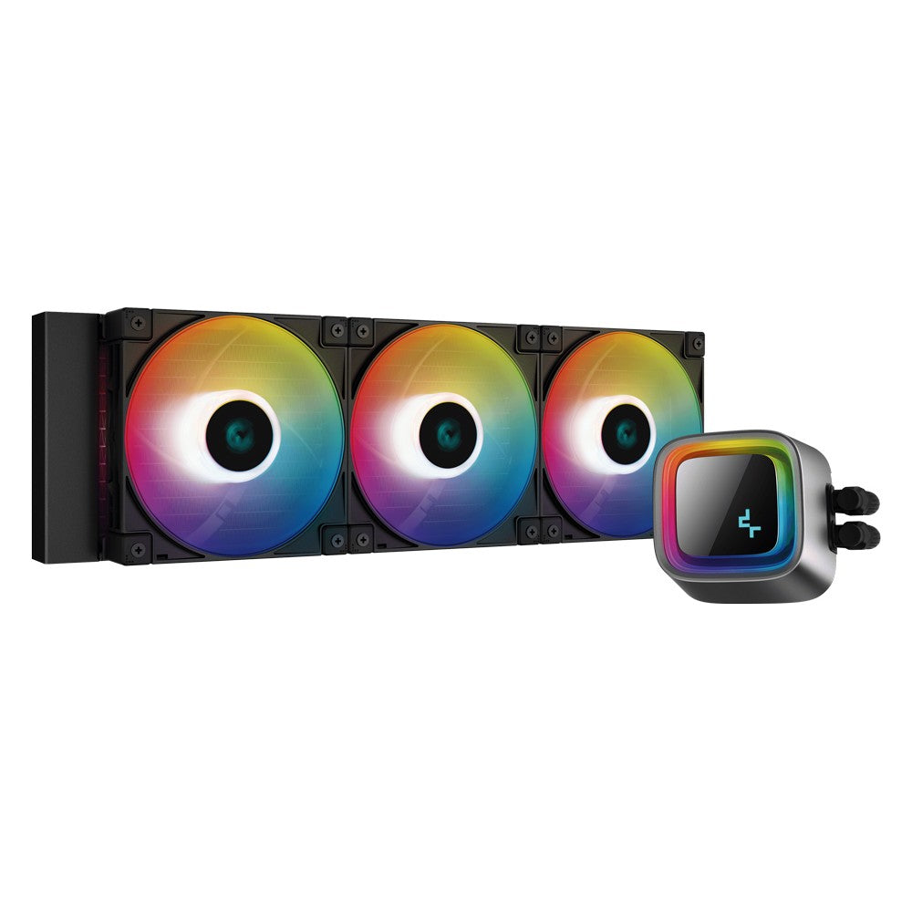 DeepCool Infinity Series LS720 360MM AIO ARGB Liquid Cooler - Black DeepCool Infinity Series LS720 360MM AIO ARGB Liquid Cooler - Black